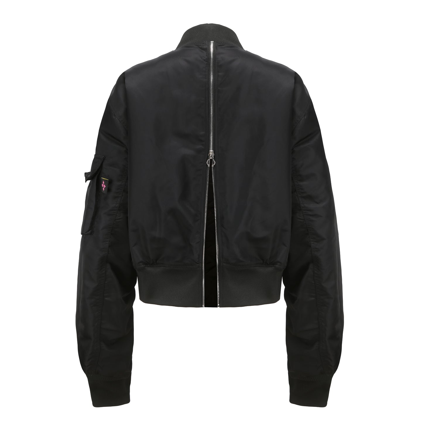 Angoisse Nylon Double-Sided MA-1 Bomber Jacket