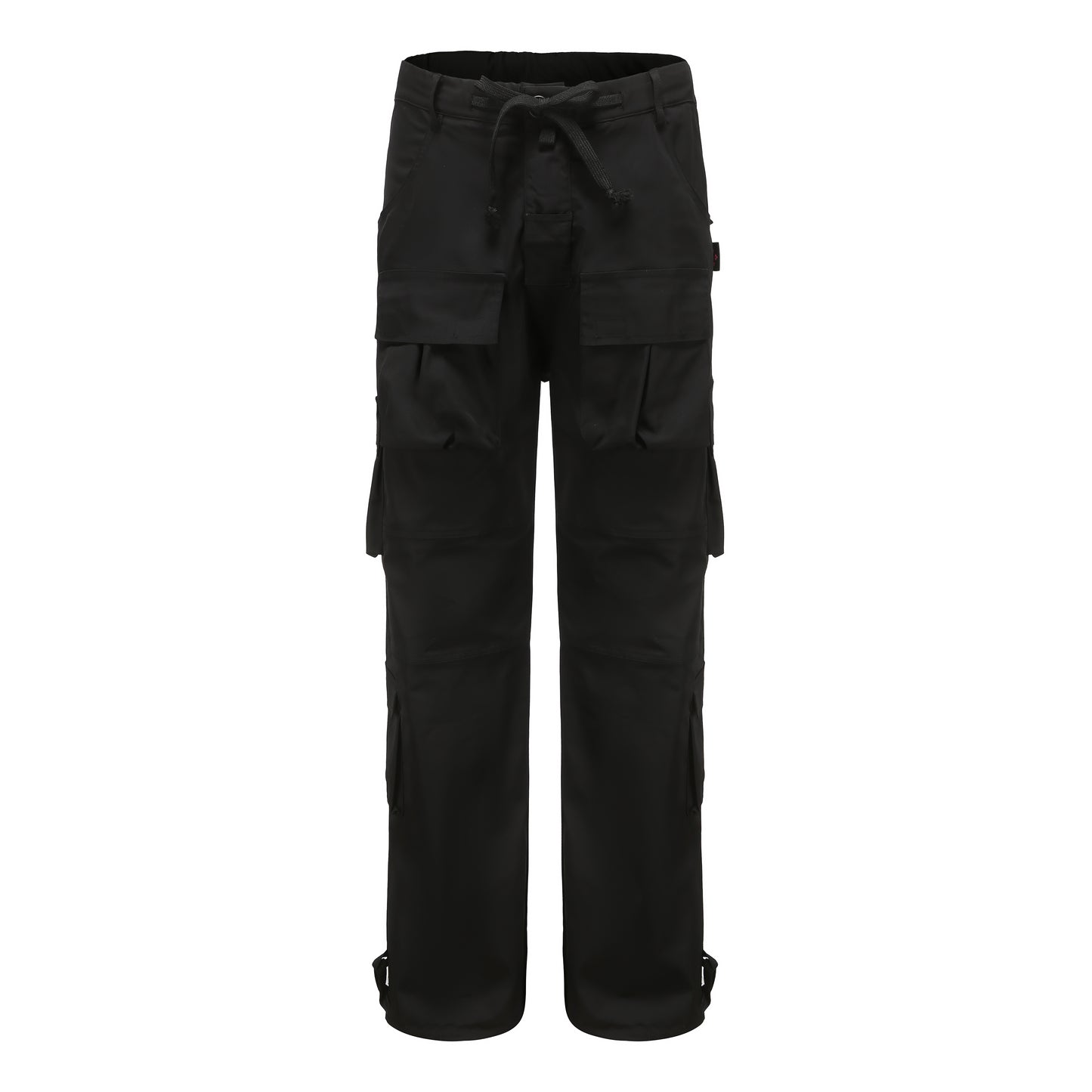 Angoisse Nylon Multi-Bag Black Pants