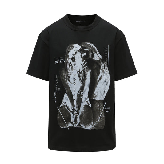 Angoisse BDSM Black Print Tee