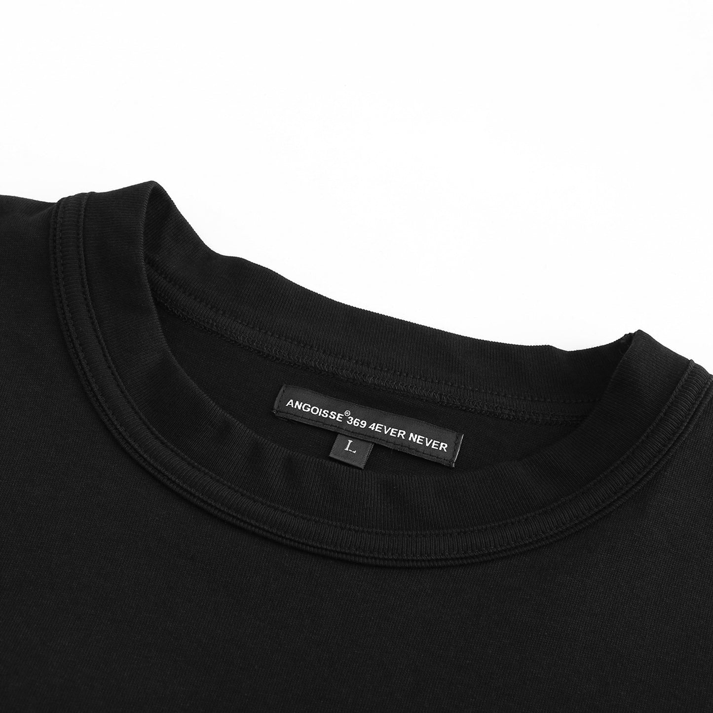 Angoisse BDSM Black Print Tee